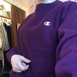 Purple Champion Sweatshirt